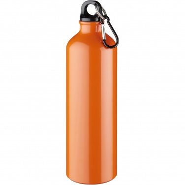 Logotrade Geschäftsgeschenke das Foto: Oregon 770 ml Aluminium Trinkflasche mit Karabinerhaken
