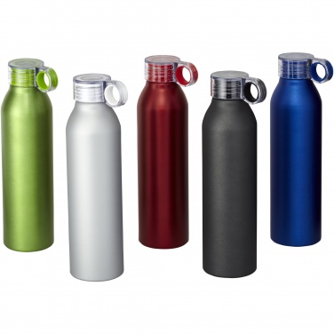 Logotrade Geschäftsgeschenke das Foto: Grom 650 ml Aluminium Sportflasche