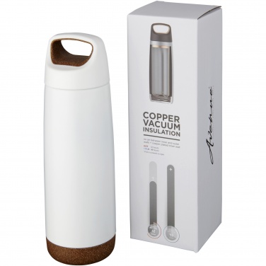 Logotrade Logogeschenke das Foto: Valhalla 600 ml Kupfer-Vakuum Isolierflasche