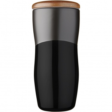 Logotrade Geschäftsgeschenke das Foto: Reno 370 ml doppelwandiger Keramikbecher