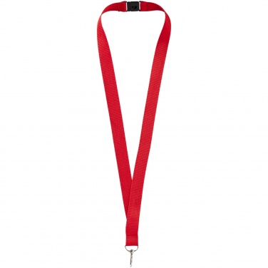 Logotrade Werbegeschenke das Foto: Lago Lanyard mit Sicherheitsverschluss