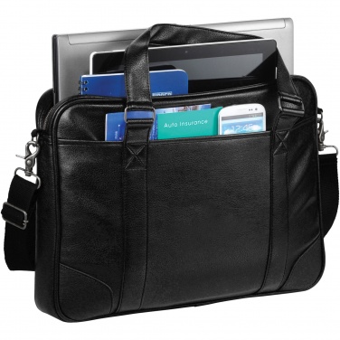 Logotrade Werbeartikel das Foto: Oxford 15,6" schmale Laptop Konferenztasche 5L
