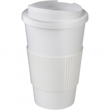 Logotrade Werbeartikel das Foto: Americano® 350 ml Isolierbecher mit Schutzring & auslaufsicherem Schraubverschluss
