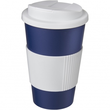 Logotrade Geschäftsgeschenke das Foto: Americano® 350 ml Isolierbecher mit Schutzring & auslaufsicherem Schraubverschluss