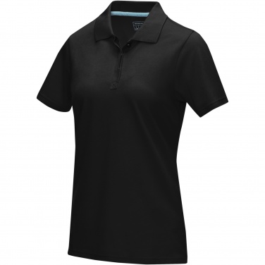 Logotrade Logogeschenke das Foto: Graphite Poloshirt aus Bio-Baumwolle für Damen