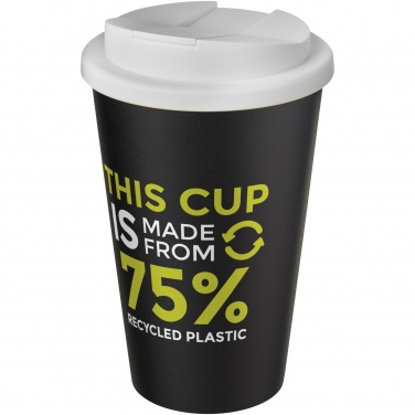 Logotrade Geschäftsgeschenke das Foto: Americano® Eco 350 ml recycelter Becher mit auslaufsicherem Deckel