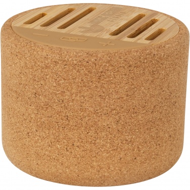 Logotrade Geschäftsgeschenke das Foto: Cerris 5W Bluetooth®-Lautsprecher aus Kork