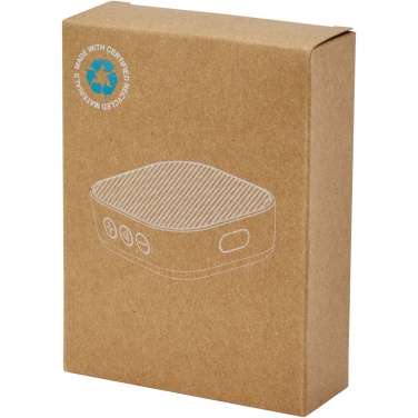Logotrade Firmengeschenke das Foto: Stark 2.0 3 W Mini-Bluetooth®-Lautsprecher aus recyceltem RCS Kunststoff