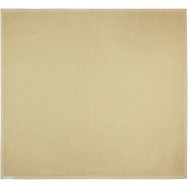 Logotrade Geschäftsgeschenke das Foto: Abele Waffeldecke aus Baumwolle, 150 x 140 cm