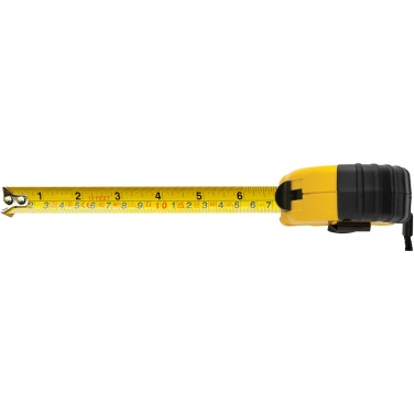 Logotrade Werbeartikel das Foto: Rule 5 Meter Maßband aus recyceltem RCS Kunststoff