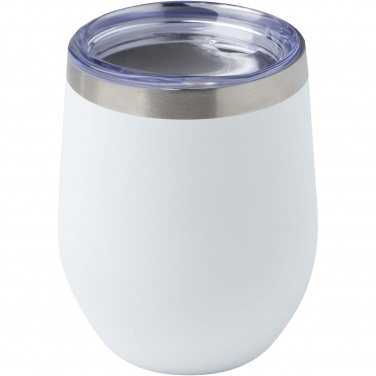 Logotrade Firmengeschenke das Foto: Corzo 350 ml RCS-zertifizierter Kupfer-Vakuum Isolierbecher aus recyceltem Edelstahl