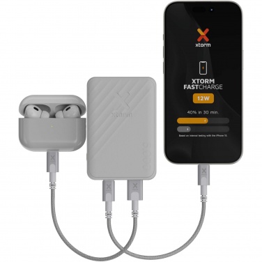 Logotrade Logogeschenke das Foto: Xtorm XG205 Go2 12 W 5000 mAh Schnelllade-Powerbank 