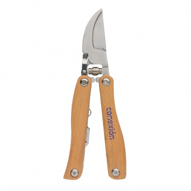 Logotrade Firmengeschenke das Foto: Garten-Multitool aus Holz
