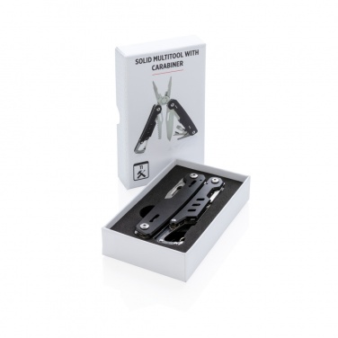 Logotrade werbemittel das Foto: Solid Multitool mit Karabiner