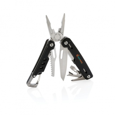 Logotrade Werbeartikel das Foto: Solid Multitool mit Karabiner