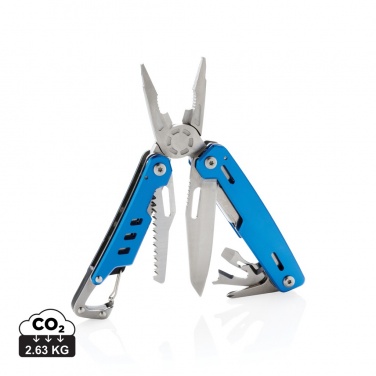 Logotrade Firmengeschenke das Foto: Solid Multitool mit Karabiner