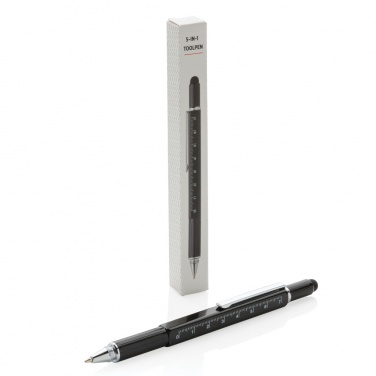 Logotrade Werbegeschenke das Foto: 5-in-1 Aluminium Tool-Stift