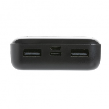 Logotrade Firmengeschenke das Foto: 10.000 mAh Powerbank aus RCS Standard recyceltem Kunststoff