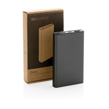Logotrade Firmengeschenke das Foto: Terra 5.000 mAhPowerbank aus RCS recyceltem Aluminium