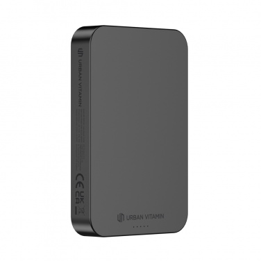 Logotrade Werbeartikel das Foto: Urban Vitamin Compton 10000mAh Powerbank aus RCS Plastik/Alu