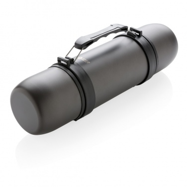 Logotrade Firmengeschenke das Foto: Thermosflasche mit 2 Bechern