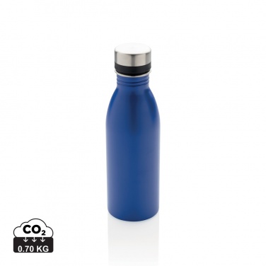 Logotrade werbemittel das Foto: Deluxe Wasserflasche aus RCS recyceltem Stainless-Steel