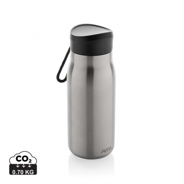Logotrade Firmengeschenke das Foto: Avira Ain 150ml Reiseflasche aus RCS rec. Stainless-Steel