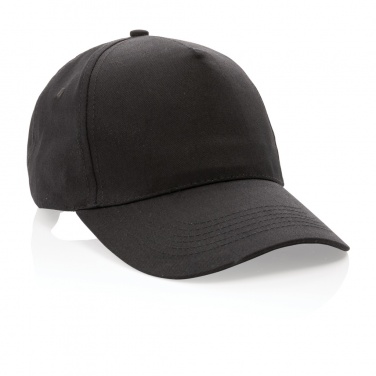 Logotrade Logogeschenke das Foto: Impact 5 Panel Kappe aus 190gr rCotton mit AWARE™ Tracer