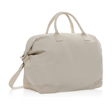Logotrade Werbegeschenke das Foto: Kezar AWARE™ 500g/m² Wochenendtasche aus recyceltem Canvas