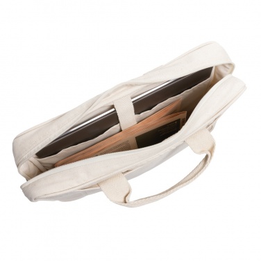 Logotrade Werbegeschenke das Foto: Laluka AWARE™ 15.4" Laptop-Tasche aus recycelter Baumwolle