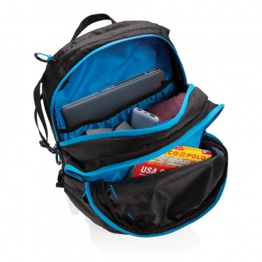 Logotrade Geschäftsgeschenke das Foto: Explorer Ribstop mittlerer Wanderrucksack 26L PVC frei