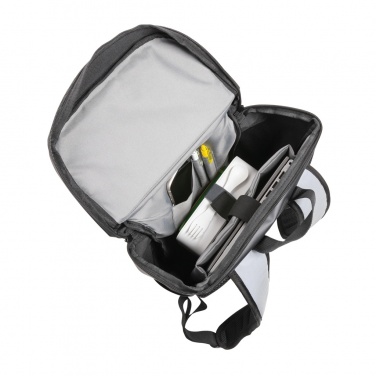 Logotrade Werbegeschenke das Foto: PU-Easy-Access High-Visibility 15.6" Laptop-Rucksack
