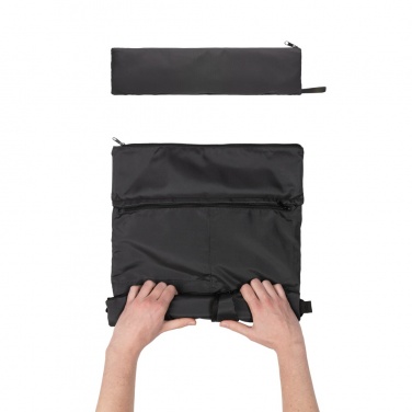 Logotrade Firmengeschenke das Foto: Dillon AWARE™ RPET faltbarer Lightweight-Rucksack