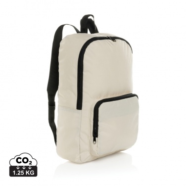 Logotrade Werbegeschenke das Foto: Dillon AWARE™ RPET faltbarer klassischer Rucksack
