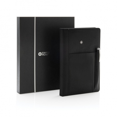 Logotrade Werbegeschenke das Foto: Notizbuch und Stift