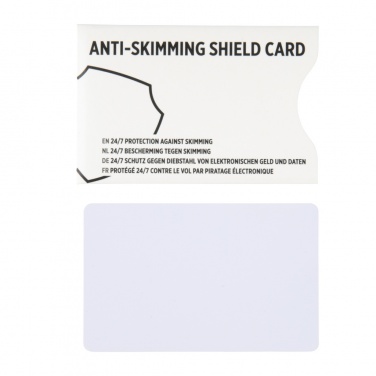 Logotrade Werbeartikel das Foto: RFID Anti-Skimming-Karte mit aktivem Störchip