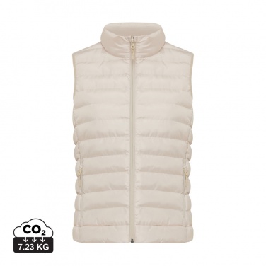 Logotrade Geschäftsgeschenke das Foto: Iqoniq Meru Damen Bodywarmer aus recyceltem Polyester