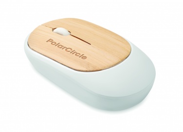 Logotrade Firmengeschenke das Foto: Optische Mouse  Bambus