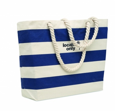 Logotrade Geschäftsgeschenke das Foto: Strandtasche Baumwolle 220 g