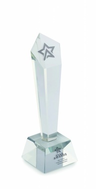 Logotrade Werbeartikel das Foto: Pokal Kristallglas