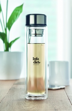 Logotrade werbemittel das Foto: Flasche 390ml mit LED Anzeige