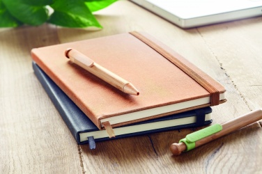 Logotrade Werbeartikel das Foto: DIN A5 Notizbuch PU