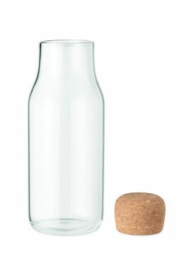 Logotrade werbemittel das Foto: Flasche Borosilikatglas 600ml