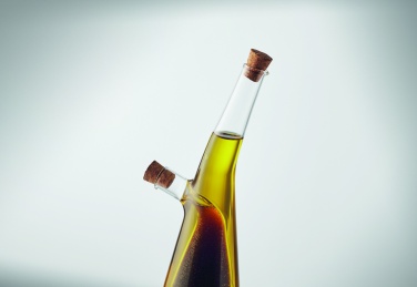 Logotrade Werbeartikel das Foto: Öl- und Essigflasche