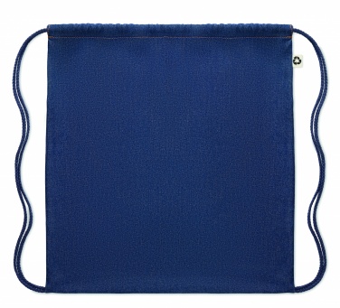 Logotrade werbemittel das Foto: Denim Beutel mit Kordelzug