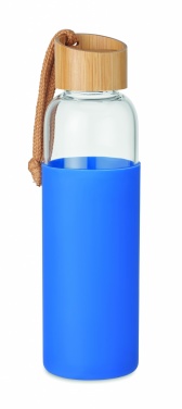 Logotrade Werbeartikel das Foto: Trinkflasche Glas 500 ml