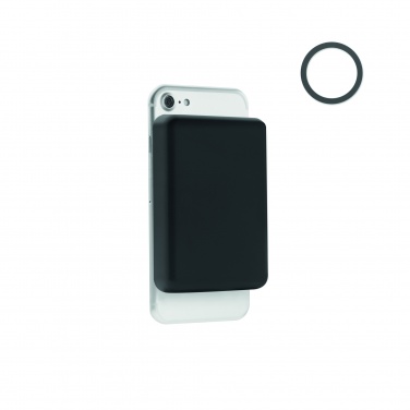 Logotrade Firmengeschenke das Foto: Powerbank mit Ladestation 15W, 5000 mAh