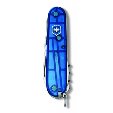 Logotrade Werbeartikel das Foto: Taschenmesser Climber transparent Victorinox