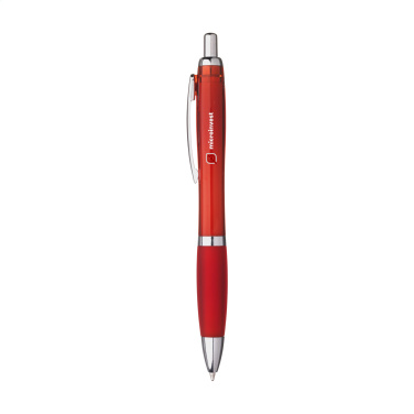 Logotrade Firmengeschenke das Foto: Athos Solid GRS recycelter ABS-Stift