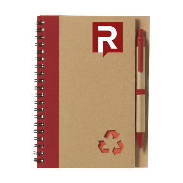 Logotrade Firmengeschenke das Foto: Recycle Note-L Papiernotizbuch